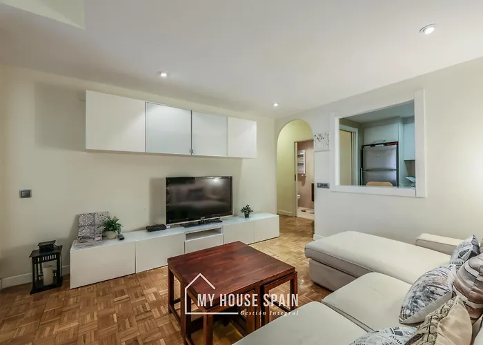 Myhousespain-Tranquilo Apartamento Con Balcon