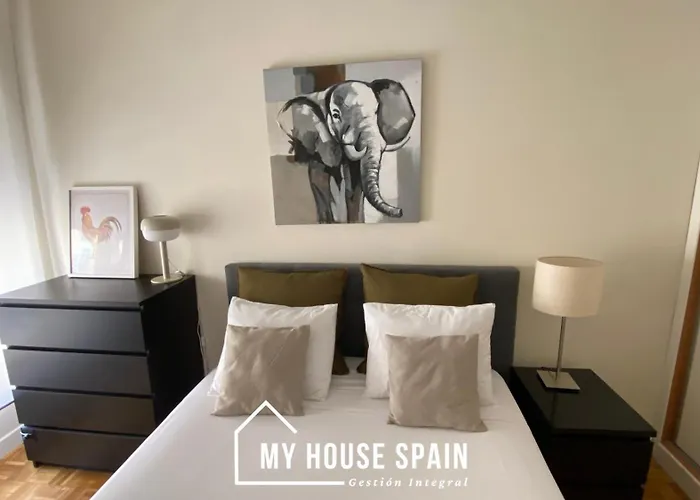 Myhousespain-Tranquilo Apartamento Con Balcon