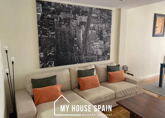 Myhousespain-Tranquilo Apartamento Con Balcon